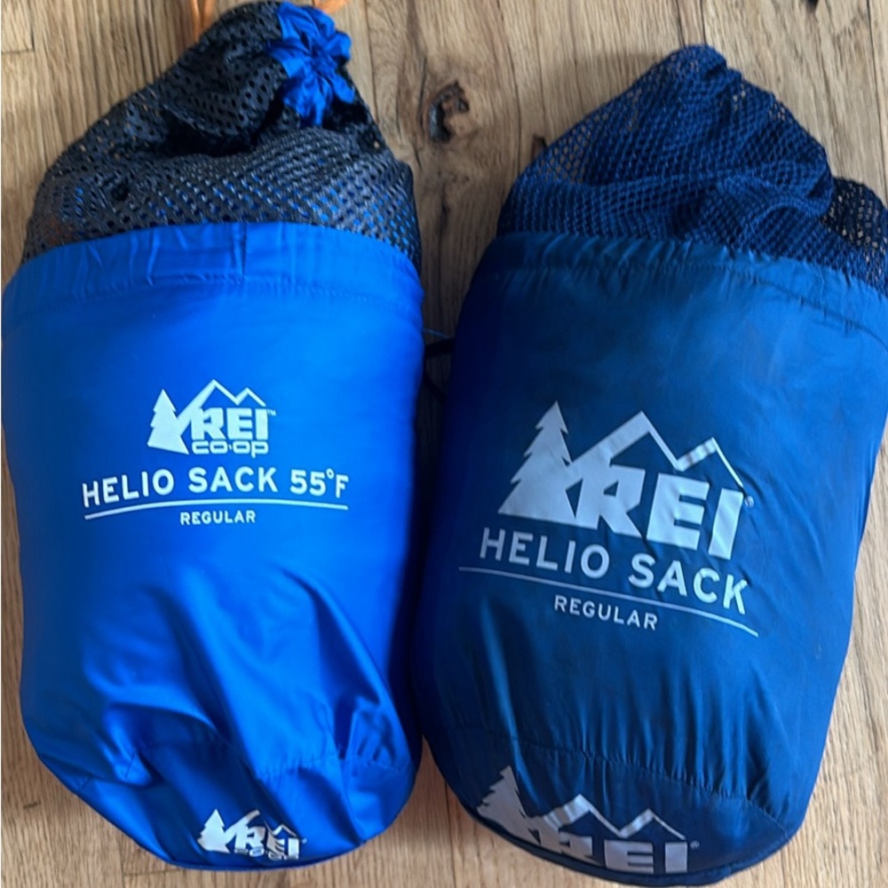 2 x REI Helio Sack Sleeping Bags